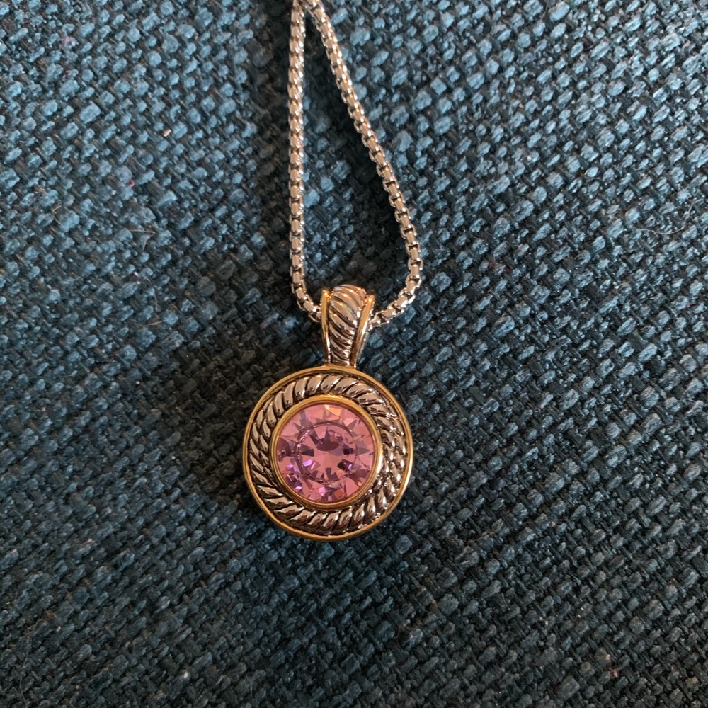 Matching necklace and bracelet